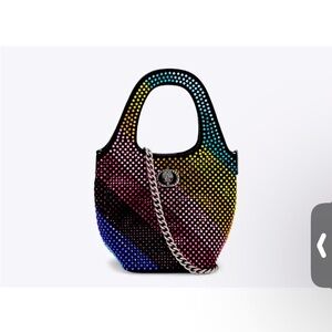 Kurt Geiger London SMALL CHELSEA  CRYSTAL BAG Size 6.6 x 4.7 …